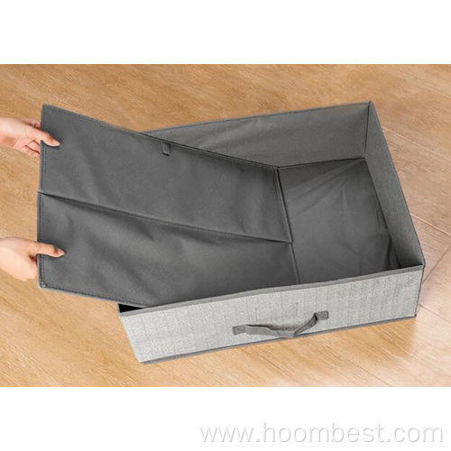 Clothes Organizer Bins with Handle Eco-friendly Cube Box